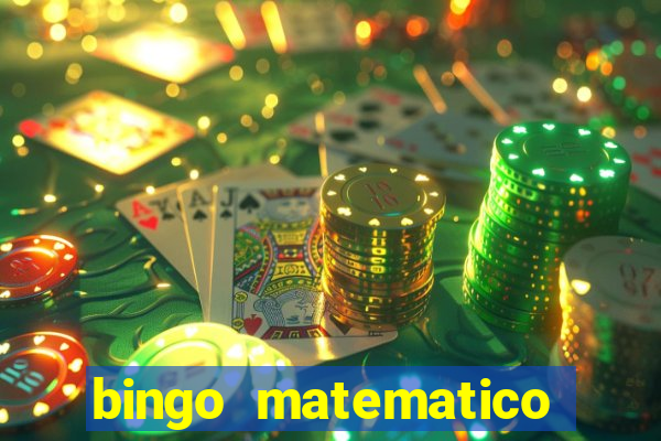 bingo matematico para ensino medio